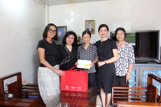 CHỦ TỊCH HANEL TRI ÂN CỰU THANH NIÊN XUNG PHONG PHƯỜNG PHÚC LỢI